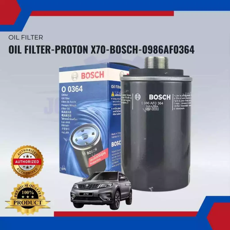 Oil Filter-Proton X70-BOSCH-0986AF0364