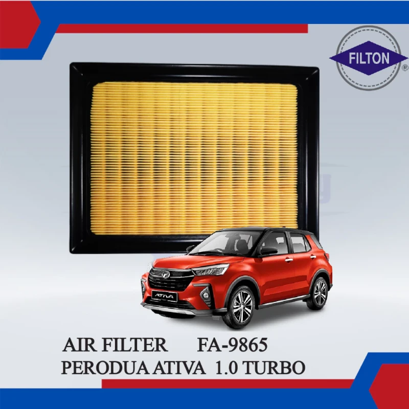 Air Filter-Proton Ativa 1.0 Turbo-FILTON-FA-9865-17801-BZ110