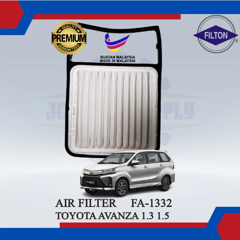 Air Filter-Toyota Avanza 1.3-1.5-Rush-FILTON-FA-1332-17801-BZ050-17801-BZ060