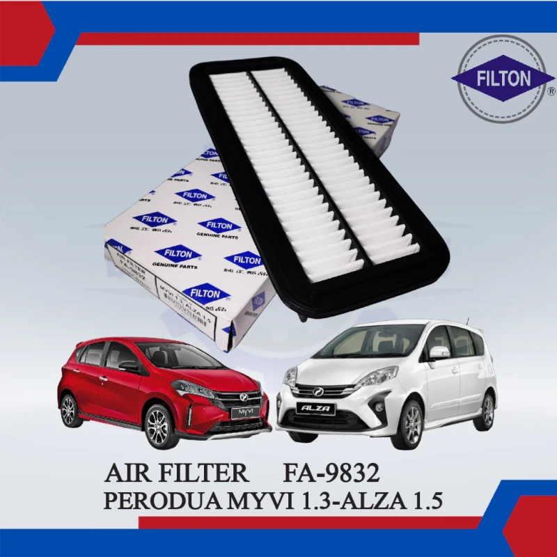Air Filter-Perodua Myvi 1.3-Alza 1.5-FILTON-FA-9832-17801-BZ030