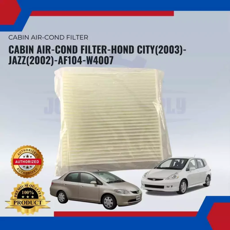 Cabin Air-Cond Filter-Honda City(2003)-Jazz(2002)-AF104-W4007
