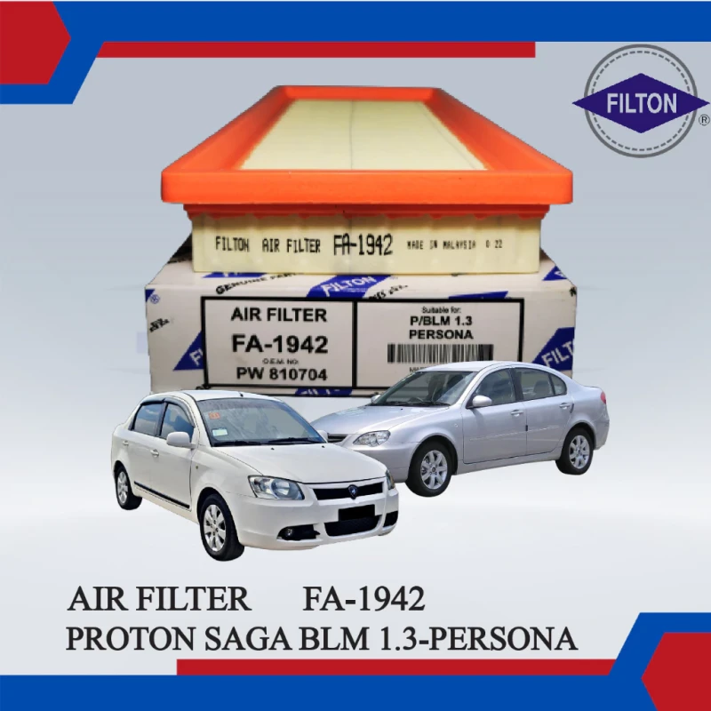 Air Filter-Proton Saga Blm 1.3-Persona-Preve-Iriz-FILTON-FA-1942-PW810704