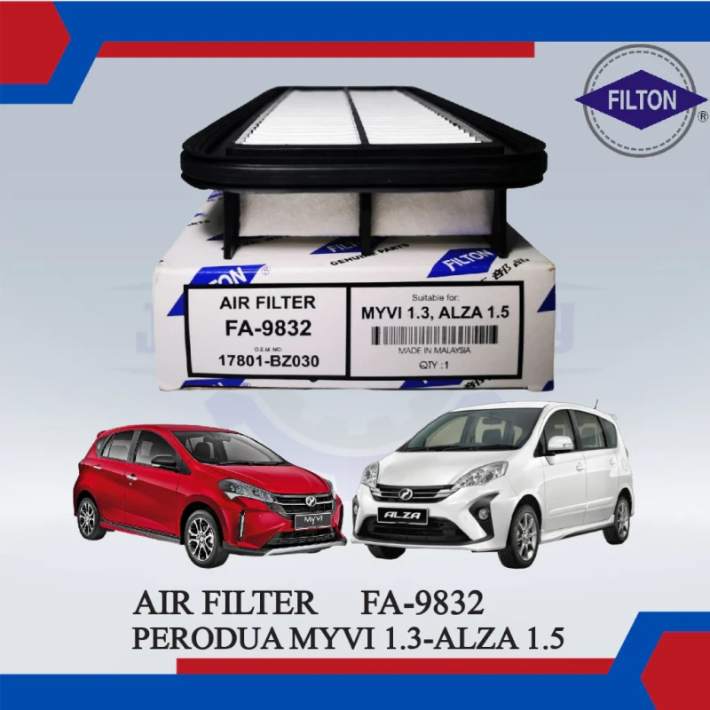Air Filter-Perodua Myvi 1.3-Alza 1.5-FILTON-FA-9832-17801-BZ030
