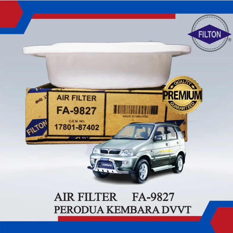 Air Filter-Perodua Kembara Dvvt-FILTON-FA-9827-17801-87402